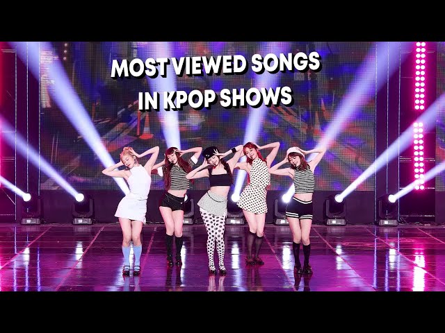 [TOP 100] MOST VIEWED SONGS IN KPOP SHOWS IN 2025 - OCTOBER | UPDATE 3
