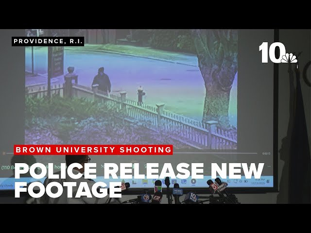 Police release new video, images of person of interest in Brown University shooting