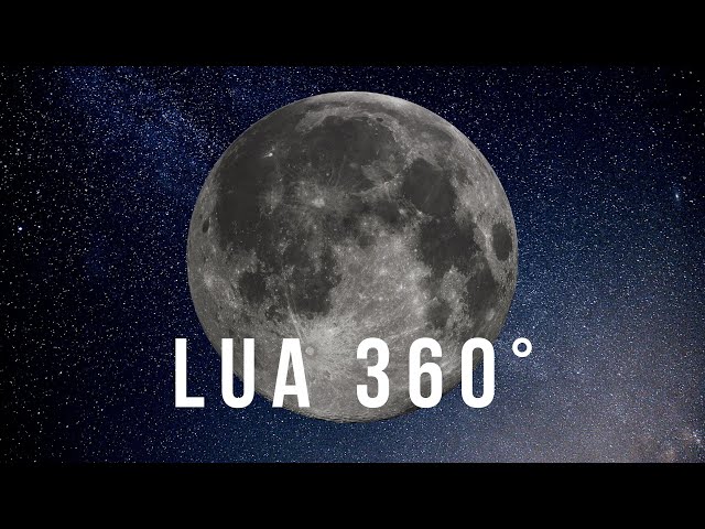 #LUA 360° /ESPAÇO SIDERAL INCRIVEL