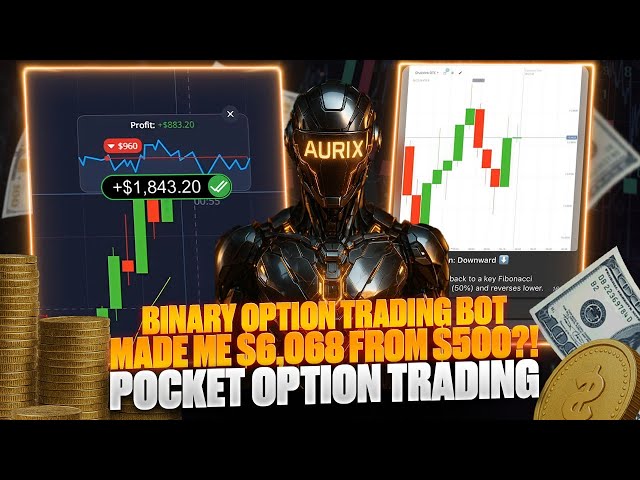 BINARY OPTIONS TRADING BOT MADE ME $6,068 FROM $500?! | POCKET OPTION TRADING | POCKET OPTION BOT