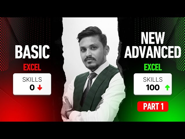 New Advanced Excel in Hindi (Part 1) | Complete Excel Course | Techstack Academy