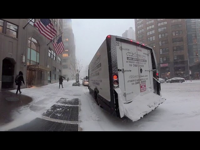 It's snowing (360 video) #BombCyclone #blizzard2018 @adafruit
