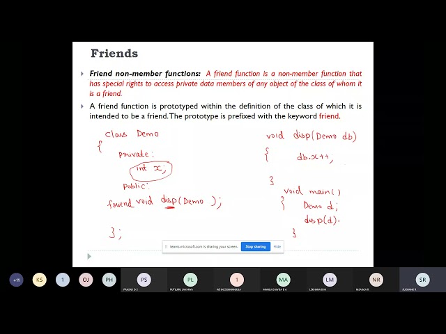 Friend Function in C++