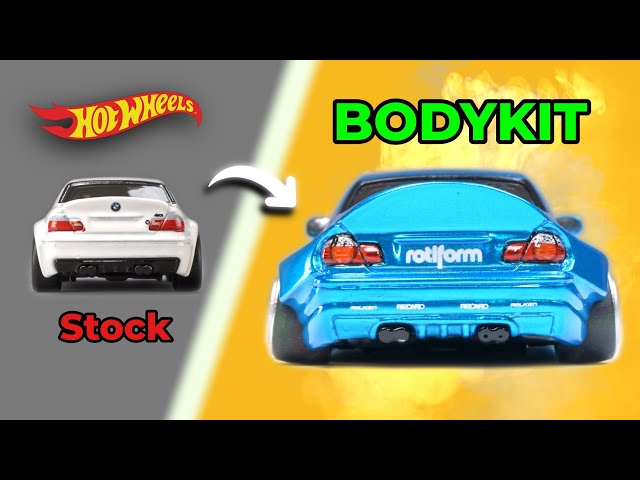 How to WIDEBODY your Hot Wheels Car?