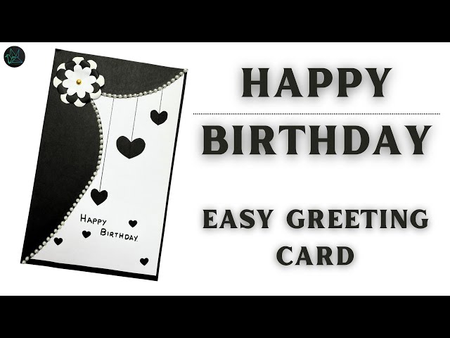 Simple "HAPPY BIRTHDAY" Greeting |GMRVS ARTS AND CRAFTS|