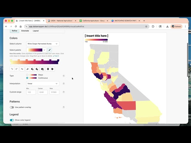 Map Making Tutorial  How to make a Choropleth Map with TWO layers of data