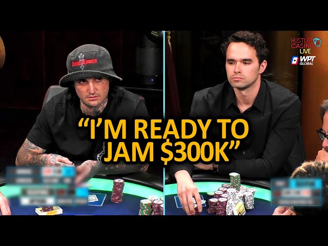 Expert Gambler Mikki vs Keating in BACK TO BACK $250,000 Hands @HustlerCasinoLive