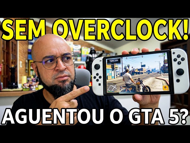 GTA V - WE TESTED IT ON SWITCH WITHOUT OVERCLOCK!! AND THE RESULT WAS...