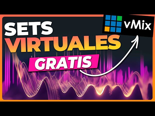 💊FREE VIRTUAL SET Pack for vMix | How to transform your Productions WITHOUT SPENDING MONEY