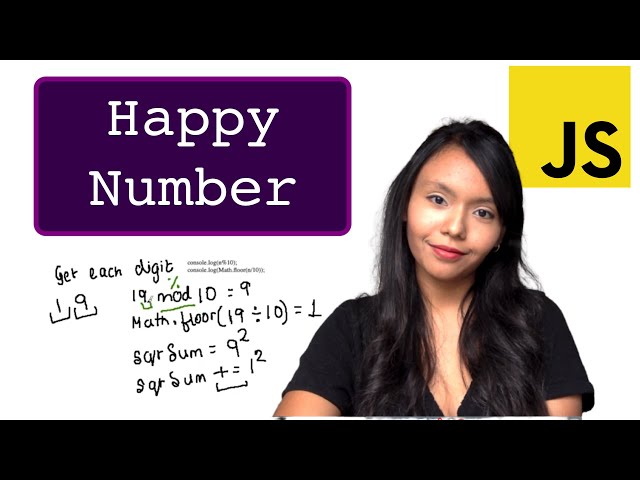 Happy Number Javascript 202 Leetcode | Google Interview question