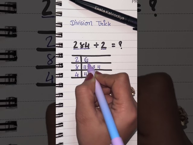 Division Trick | Fast Mental Maths | Easy Shortcut Method #shorts #maths