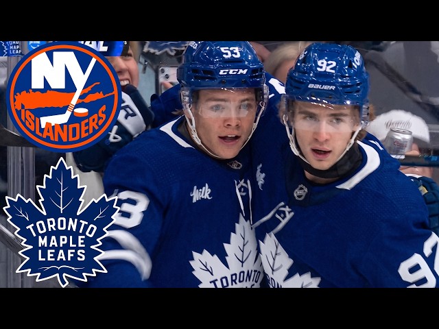 Toronto Maple Leafs vs New York Islanders September 30 26 w/Superbman