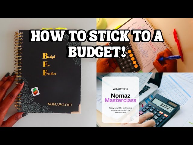✍HOW TO STICK TO A BUDGET BY CREATING SELF DISCIPLINE!