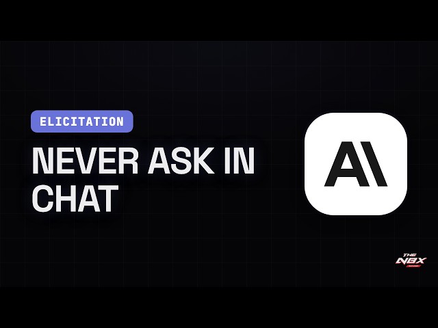 MCP Elicitation — How A Tool Asks The User Mid-Run