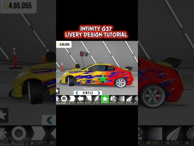 INFINITY G37 livery design tutorial - Car Parking Multiplayer #carparkingmultiplayer #cpm