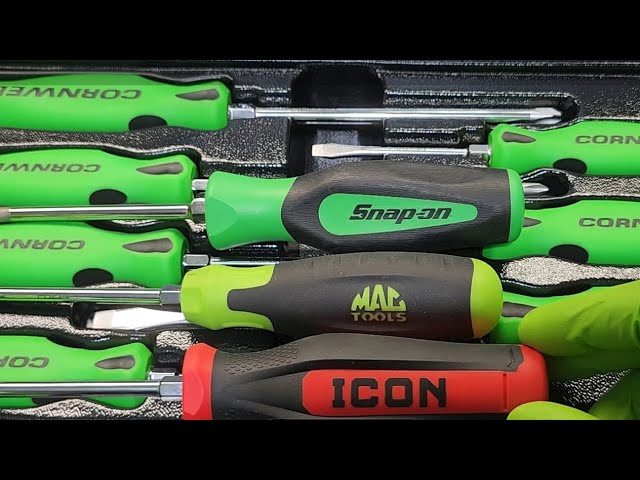 Cornwell Tool haul and Comparison to Snap on, Icon, and Mac Tools. Picks and Screwdrivers Tool Truck