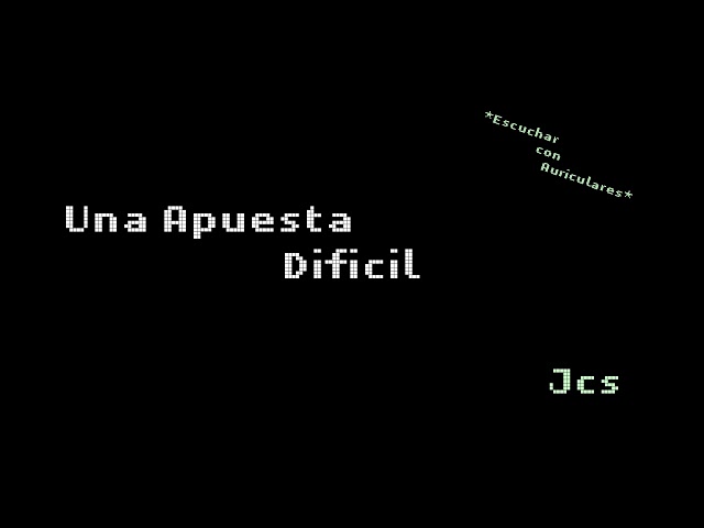 Una Apuesta Dificil - Jcs