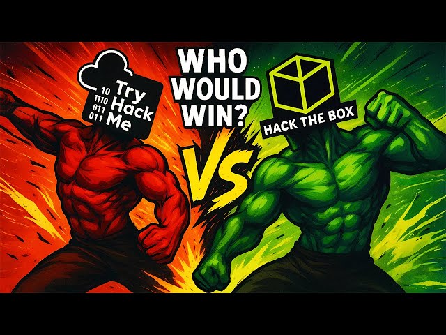 TryHackMe vs HackTheBox (The ULTIMATE Showdown!)