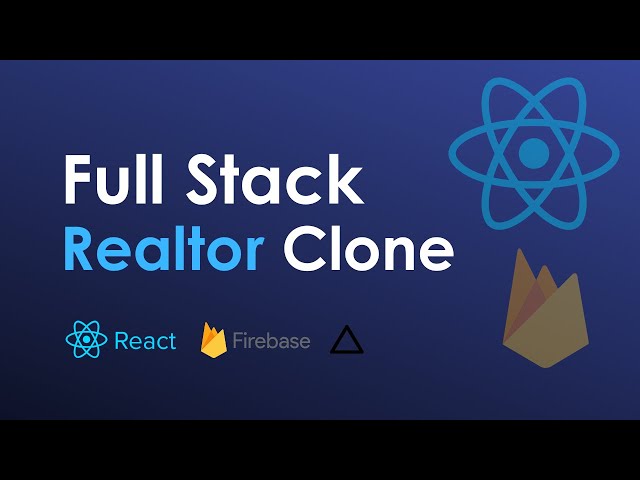 React js & Firebase project - Realtor Clone PART 1
