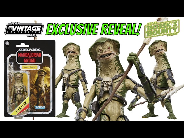 EXCLUSIVE REVEAL: Star Wars The Vintage Collection Amani Guard (Deluxe)