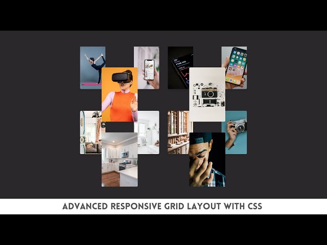 Advanced Grid Responsive Layout with Just CSS