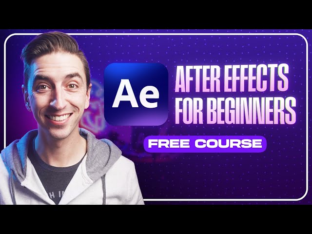 After Effects Beginners Tutorial 2025: Animate like a PRO for FREE!