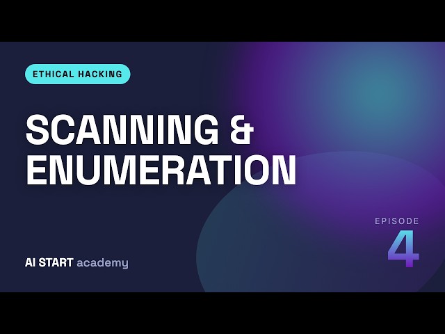 Cybersecurity. Part 4. Penetration testing: Scanning and Enumeration