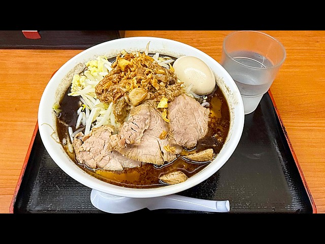 相模大野「肉煮干中華そば 鈴木ラーメン店」の「黒MAX」