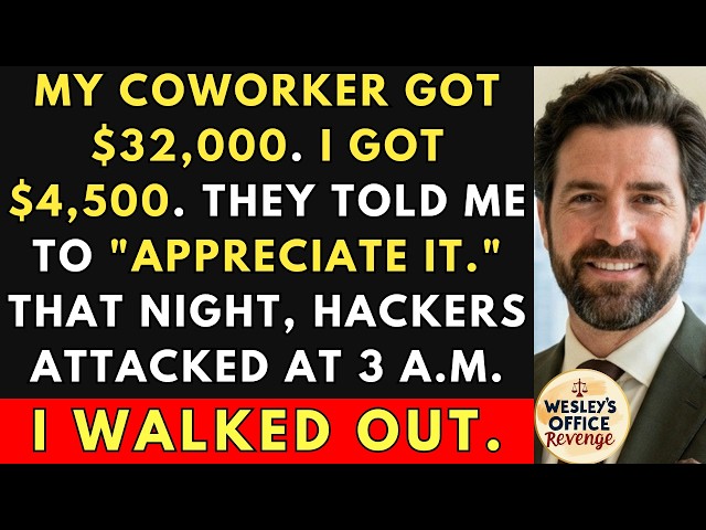 My Coworker Got a $32,000 Retention Bonus. I Got $4,500—So I Walked Out at 3 A.M