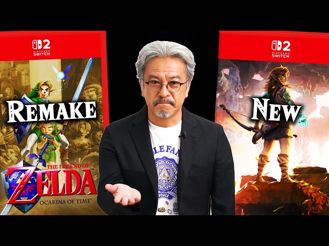 New Zelda Games and an Ocarina of Time Remake...