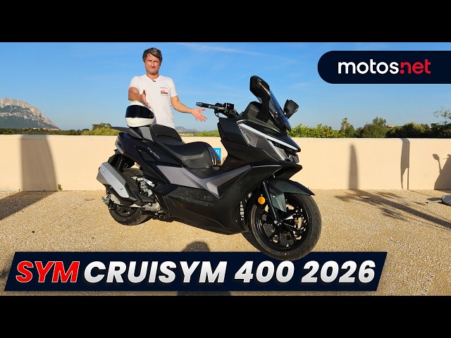 SYM Cruisym 400 2026: ¡Más potencia, cámaras y precio imbatible! | Presentación / motos.net