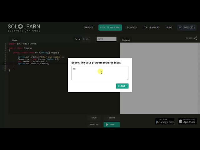 06. Java Scanner with nextInt and modulo/divisible by 2, Solo Learn Tutorial
