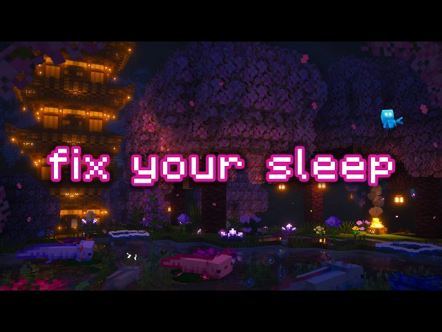 go to bed early tonight... (minecraft music w/ fire, water, rain)