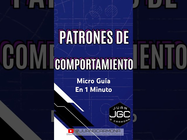 Patrones de Comportamiento — Micro Guía en 1 Minuto