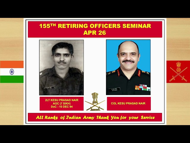 Retiring Officers Seminar (ROS), Apr 2026