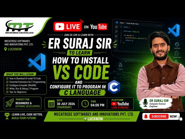 How to Install & Configure VS Code for C Programming | Beginner's Guide