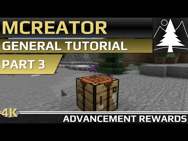 MCreator: Advancement Rewards | Tutorial Part 3 | 2020.5