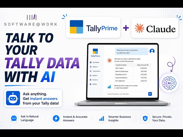 Tally + Claude AI | Talk to Your Tally Data with AI