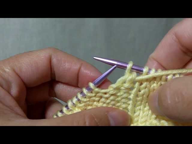 How to knit SSP (Slip, Slip, Purl) - Decreasing in the purl side