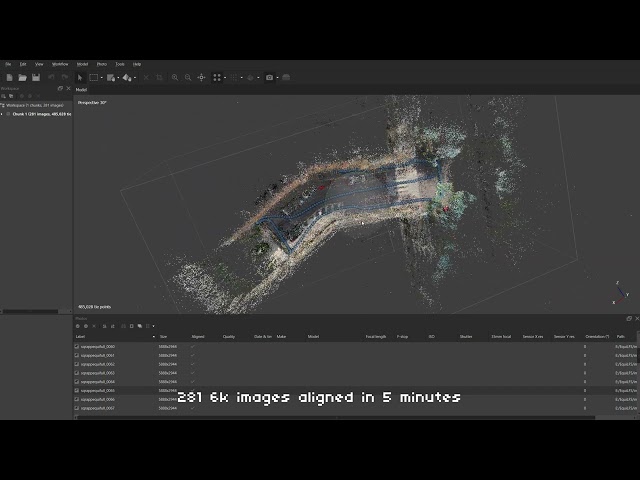 LichtFeld Studio - Training on 360 equirectangular images from Metashape tutorial