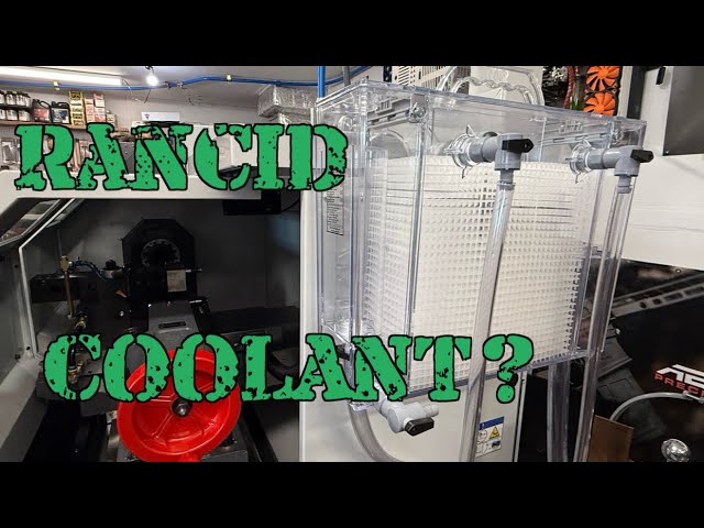 Rancid Coolant on a @haasautomation TL1 NexJen NJT 1500 Oil Separator Works!!