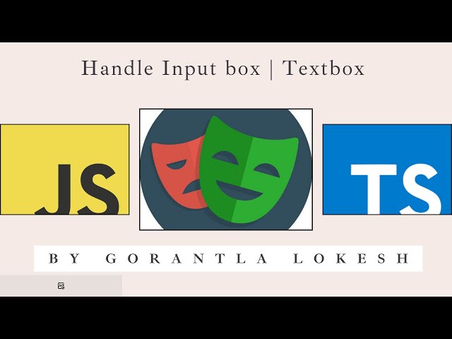 [2024] Part 8: Handle Input box or Textbox in playwright | JavaScript & TypeScript