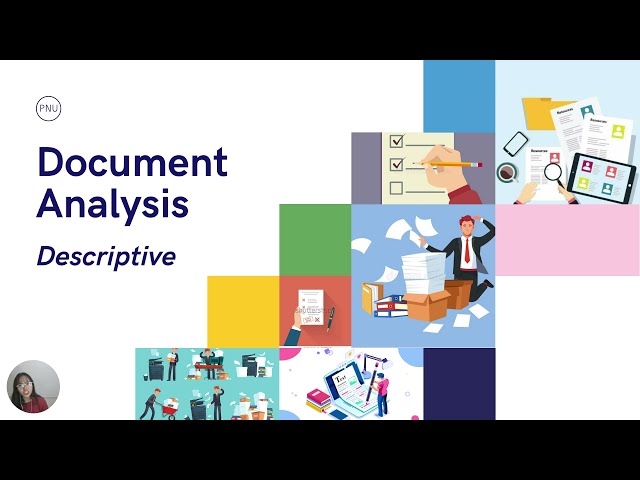 Document Analysis Descriptive Design