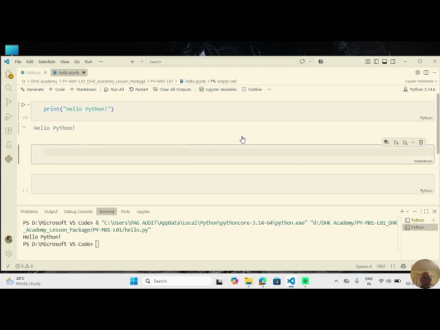 Introduction to Python by DHK Academy