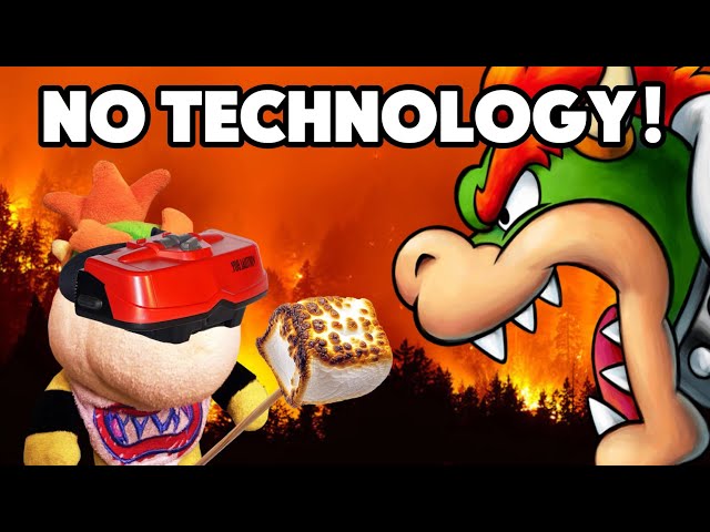 Bowser Jr Goes Camping!
