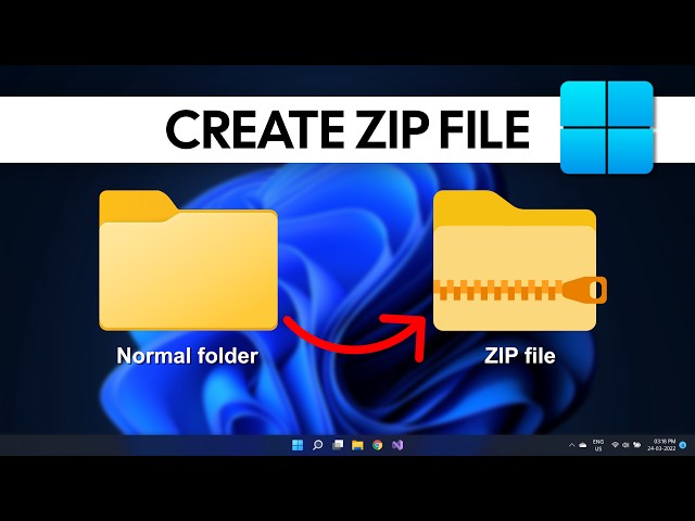 How to Create a ZIP File in Windows 11