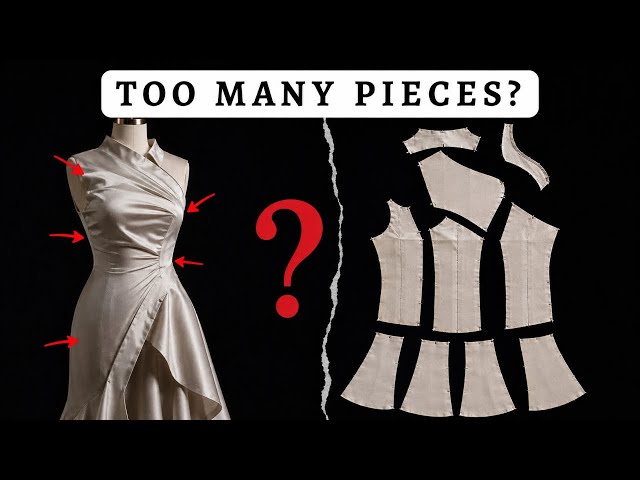WHY DESIGNER GARMENTS HAVE SO MANY PATTERN PIECES (AND WHEN YOU SHOULD TOO) | Pattern Making