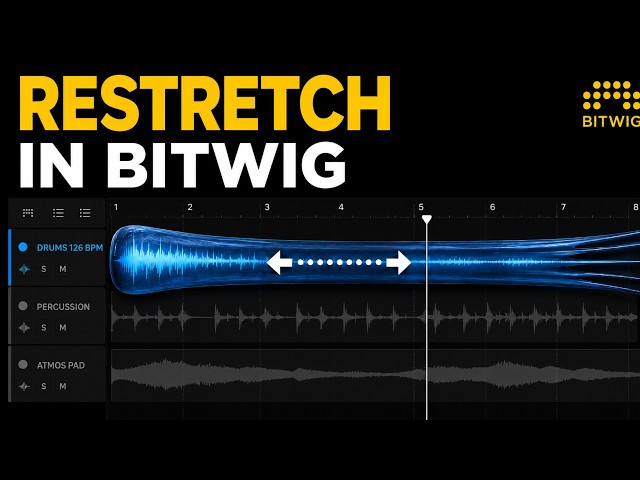 Bitwig Audio Stretch — Repitch vs Elastique Pro | Rhodes, Drums & Vocals