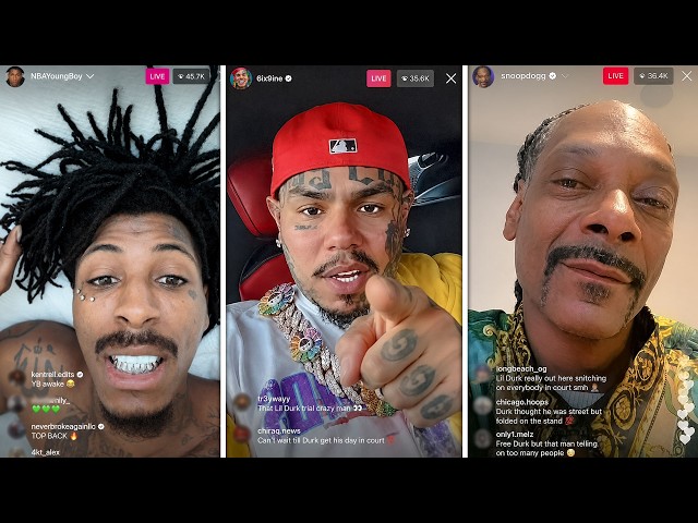 Rappers React to Lil Durk SNITCHING In Court