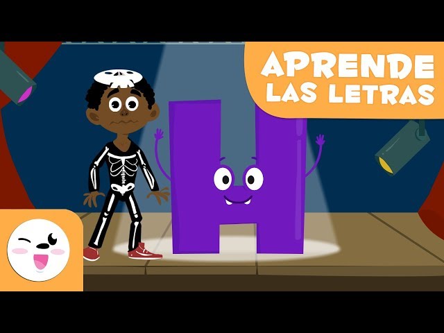 Aprende la letra H con Hugo - El abecedario